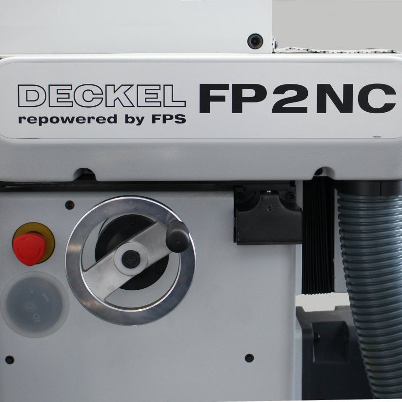 DECKEL FP2 NC 2801-100 MIT HEIDENHAIN TNC 320 STEUERUNG - von FPS generalüberholt - Bedienung CNC mit Handrad