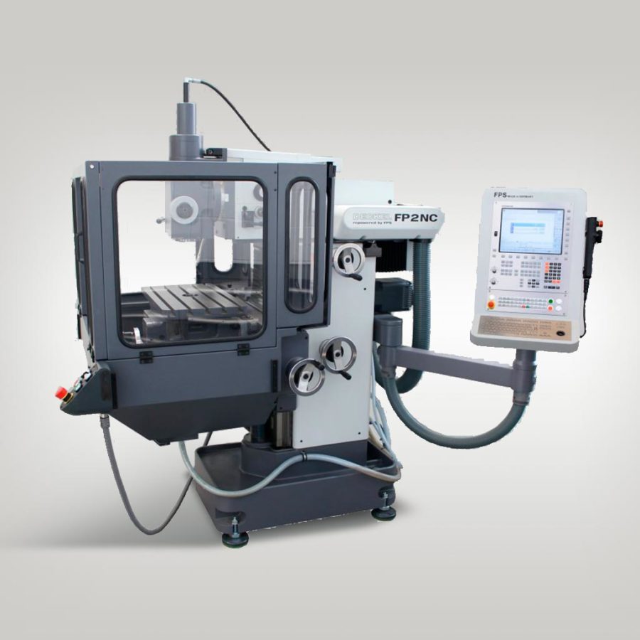 DECKEL FP2 NC 2801-100 MIT HEIDENHAIN TNC 320 STEUERUNG - von FPS generalüberholt - Bedienung CNC mit Handrad