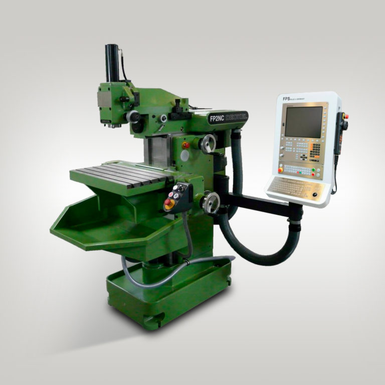DECKEL FP2 NC 2801 MIT HEIDENHAIN TNC 320 STEUERUNG - von FPS generalüberholt - Bedienung CNC ohne Handrad