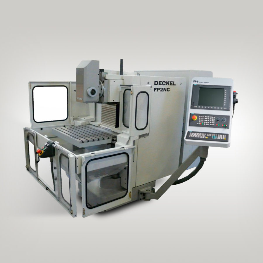 DECKEL FP2 NC 2836 MIT SIEMENS 840D SL STEUERUNG - von FPS generalüberholt - Bedienung CNC ohne Handrad