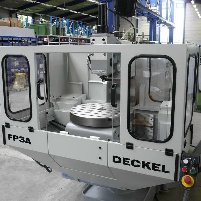 DECKEL FP3 A 2820 MIT DECKEL DIALOG 11 STEUERUNG - von FPS generalüberholt - Bedienung CNC ohne Handrad