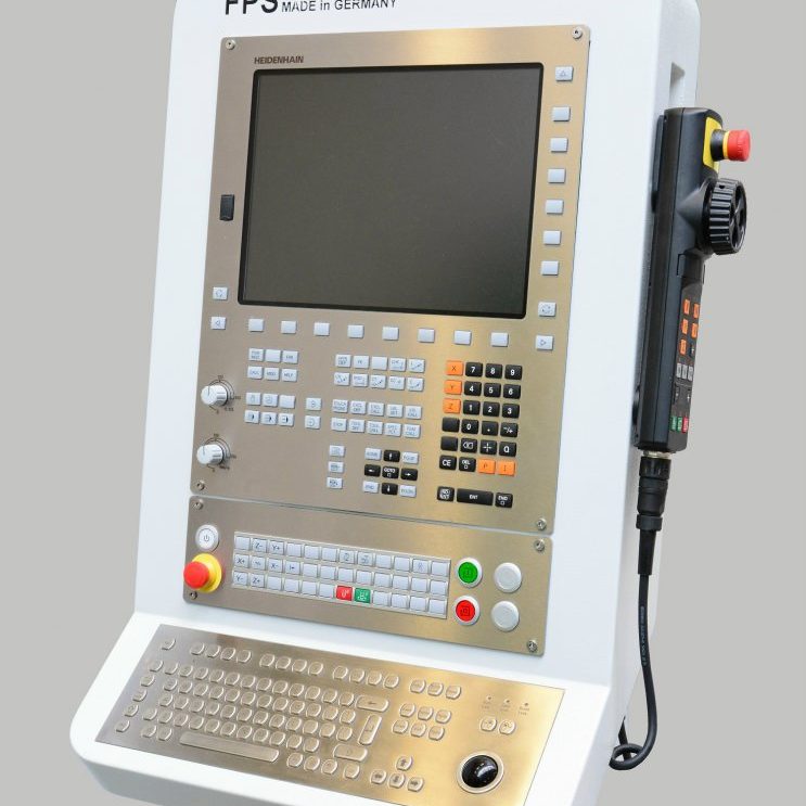 DECKEL FP3 A 2820 MIT HEIDENHAIN TNC 320 STEUERUNG - von FPS generalüberholt - Bedienung CNC ohne Handrad