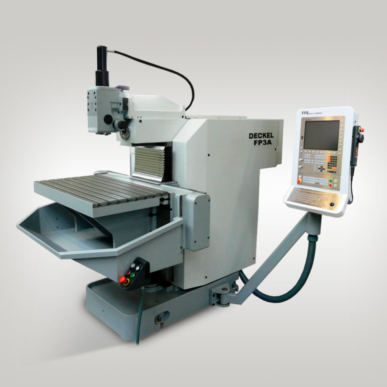DECKEL FP3 A 2820 MIT HEIDENHAIN TNC 320 STEUERUNG - von FPS generalüberholt - Bedienung CNC ohne Handrad