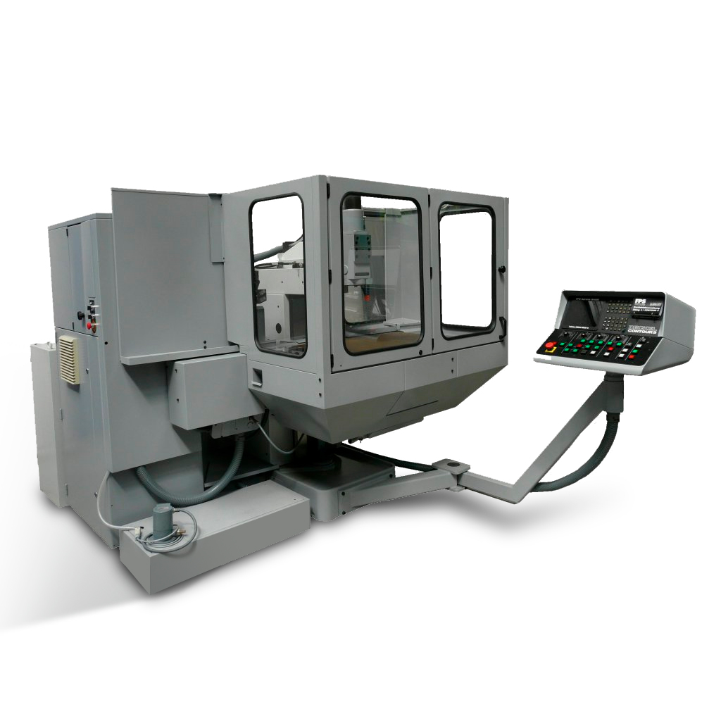 FP3-A-T-2831-contour3-02 DECKEL FP3 A/T 2831 MIT DECKEL CONTOUR 3 STEUERUNG UND 20-FACH WERKZEUGWECHSEL - von FPS generalüberholt - Bedienung CNC ohne Handrad
