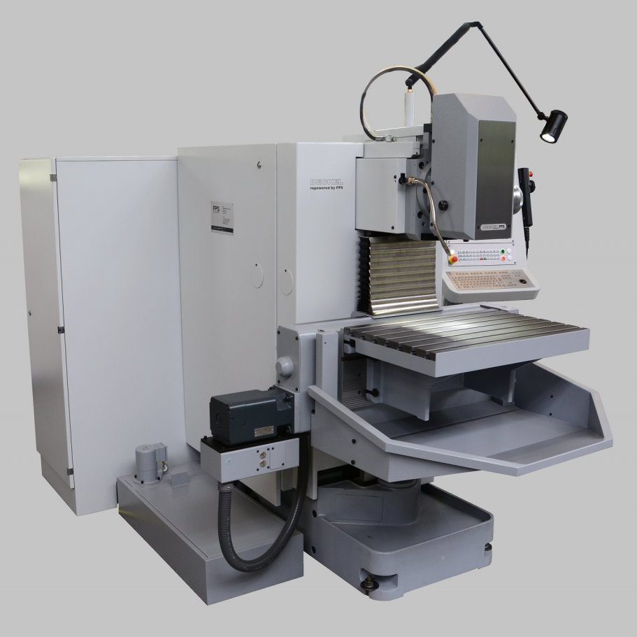 DECKEL FP3 NC 2837 MIT HEIDENHAIN TNC 320 STEUERUNG - von FPS generalüberholt - Bedienung CNC ohne Handrad