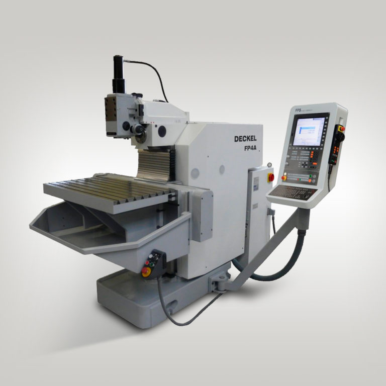 DECKEL FP4 A 2821 MIT HEIDENHAIN TNC 320 STEUERUNG - von FPS generalüberholt - Bedienung CNC ohne Handrad