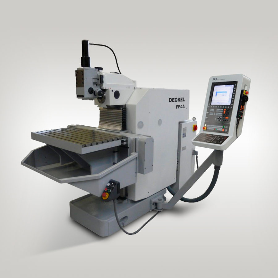 DECKEL FP4 A 2821 MIT HEIDENHAIN TNC 320 STEUERUNG - von FPS generalüberholt - Bedienung CNC ohne Handrad