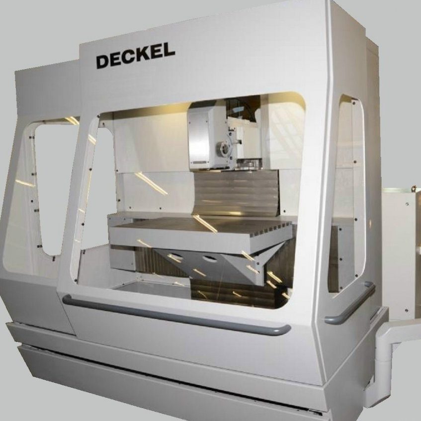 DECKEL FP4 CC 2807 MIT HEIDENHAIN TNC 320 STEUERUNG - von FPS generalüberholt - Bedienung CNC ohne Handrad