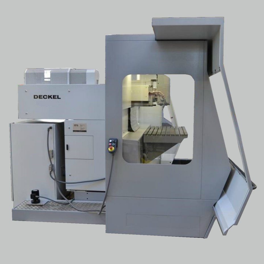 DECKEL FP4 CC 2807 MIT HEIDENHAIN TNC 320 STEUERUNG - von FPS generalüberholt - Bedienung CNC ohne Handrad