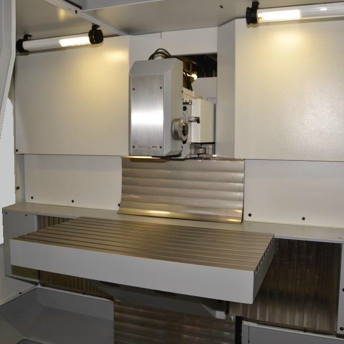 DECKEL FP4 CC 2807 MIT HEIDENHAIN TNC 320 STEUERUNG - von FPS generalüberholt - Bedienung CNC ohne Handrad