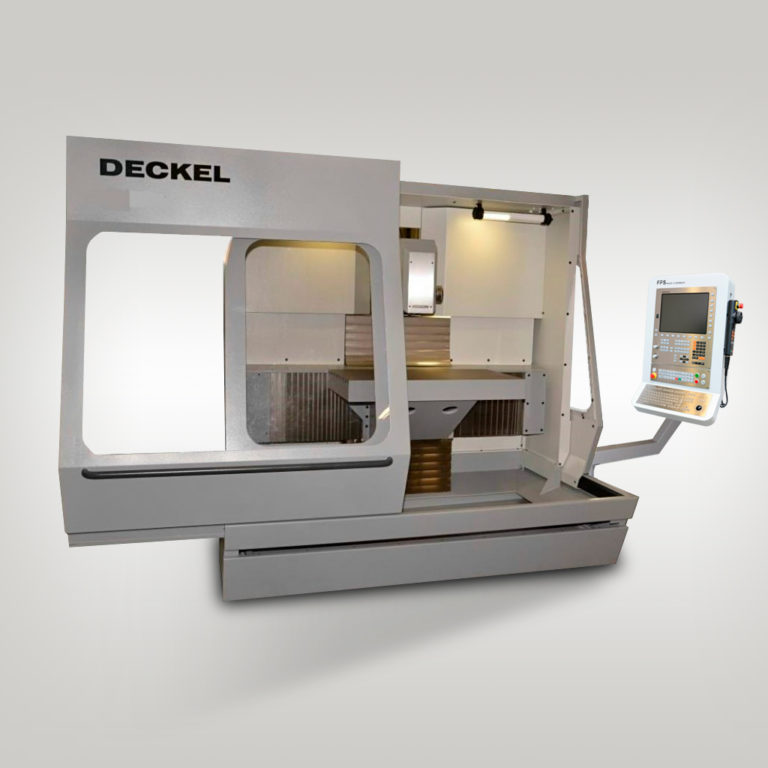 DECKEL FP4 CC 2807 MIT HEIDENHAIN TNC 320 STEUERUNG - von FPS generalüberholt - Bedienung CNC ohne Handrad