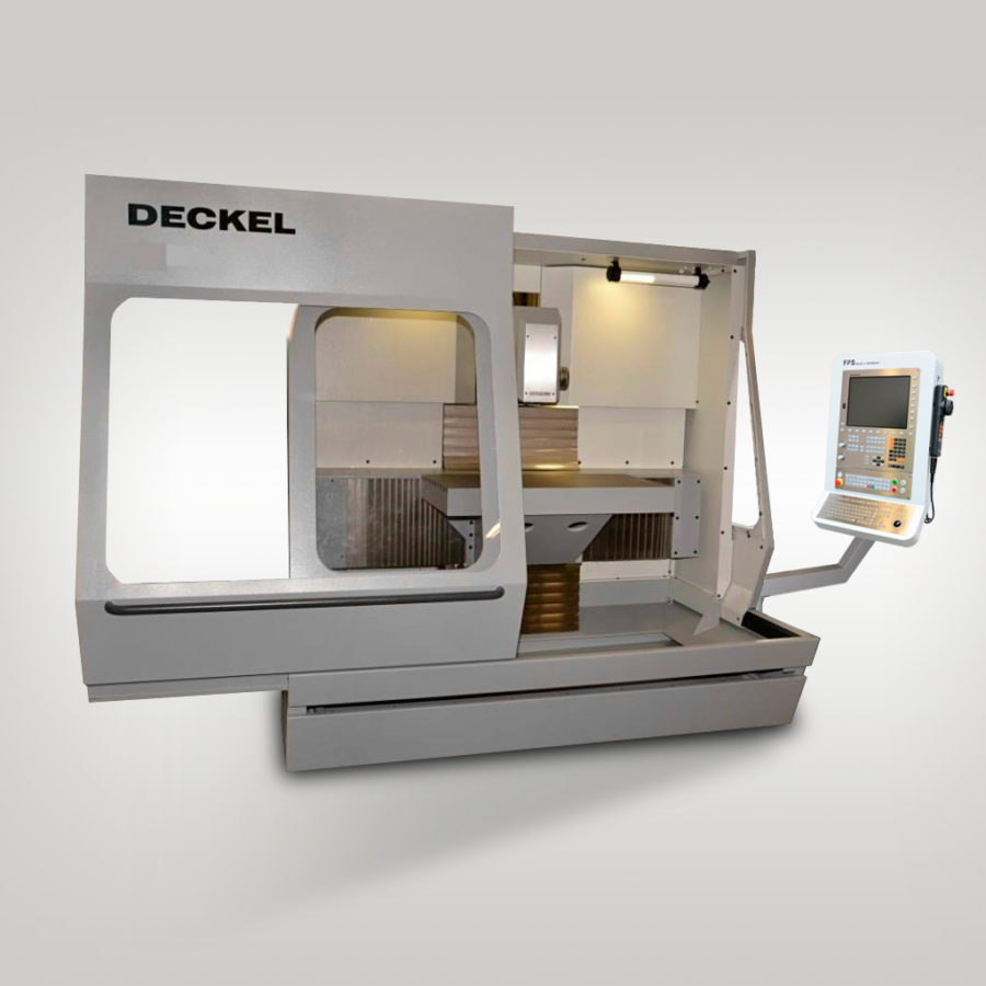 DECKEL FP4 CC 2807 MIT HEIDENHAIN TNC 320 STEUERUNG - von FPS generalüberholt - Bedienung CNC ohne Handrad