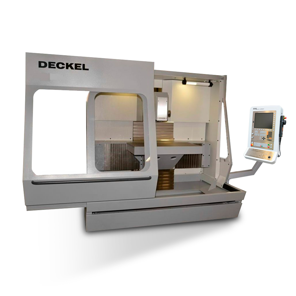 DECKEL FP4 CC 2807 MIT HEIDENHAIN TNC 320 STEUERUNG - von FPS generalüberholt - Bedienung CNC ohne Handrad