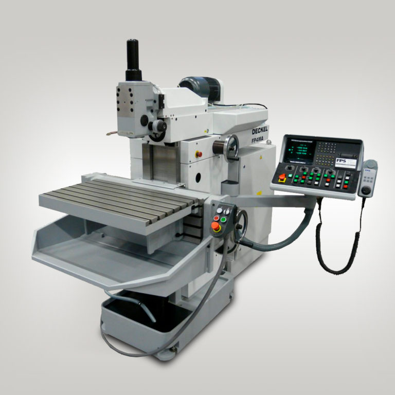 DECKEL FP4 MA 2204 MIT DECKEL CONTOUR 2 STEUERUNG - von FPS generalüberholt - Bedienung CNC mit Handrad