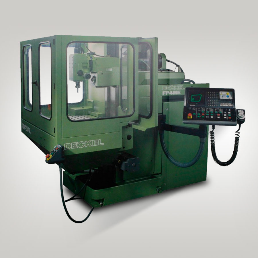 DECKEL FP4 ME 2205 MIT DECKEL CONTOUR 3 STEUERUNG - von FPS generalüberholt - Bedienung CNC ohne Handrad