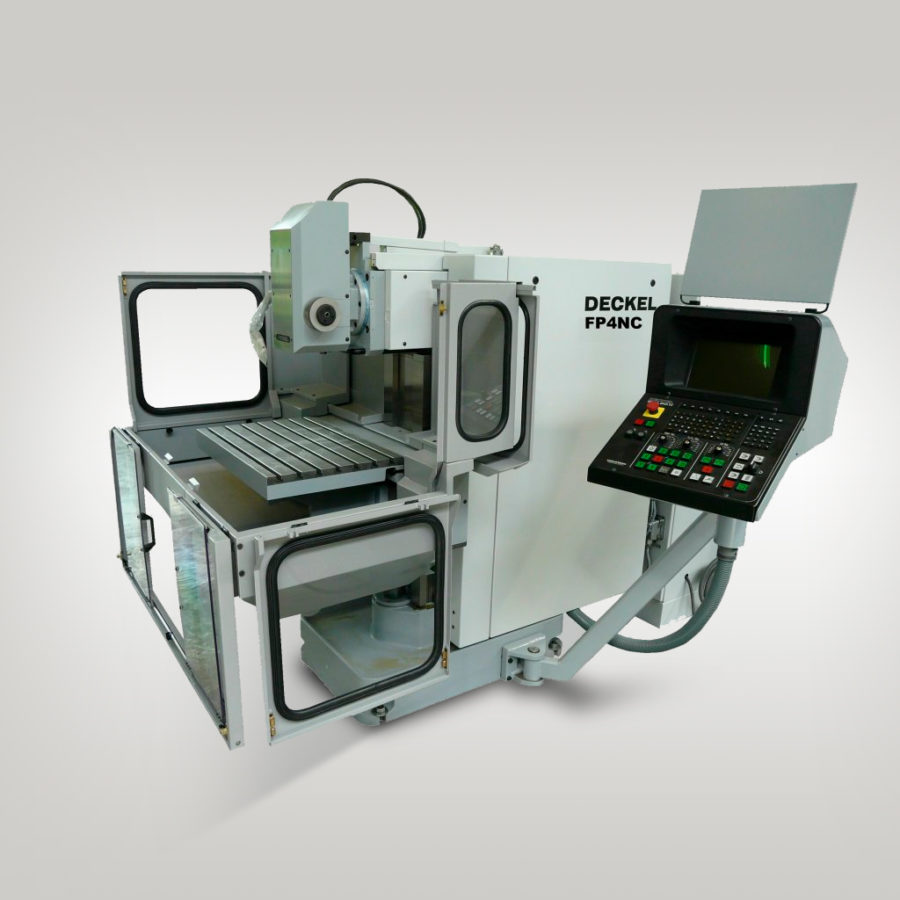 DECKEL FP4 NC 2838 MIT DECKEL DIALOG 11 STEUERUNG - von FPS generalüberholt - Bedienung CNC ohne Handrad