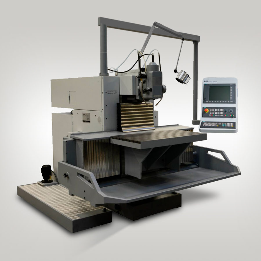 DECKEL FP5 NC 2806 MIT SIEMENS 840D SL STEUERUNG - von FPS generalüberholt - Bedienung CNC ohne Handrad