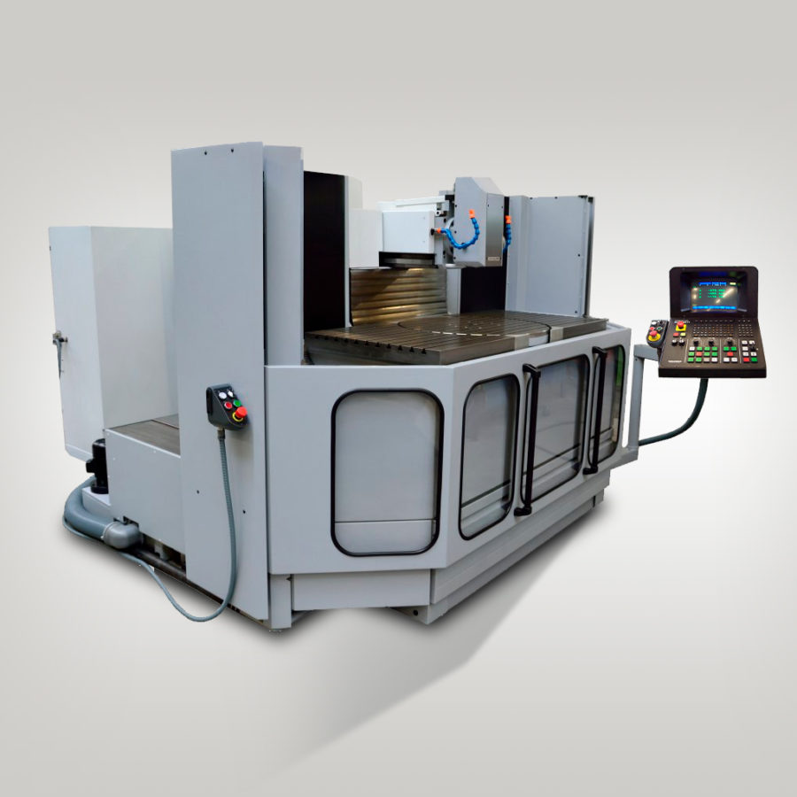 DECKEL FP50 CC 2813 WITH DECKEL DIALOG 11 PLANO MACHINE CONTROL / X-1200 MM – completely overhauled by FPS – CNC operation without control wheel