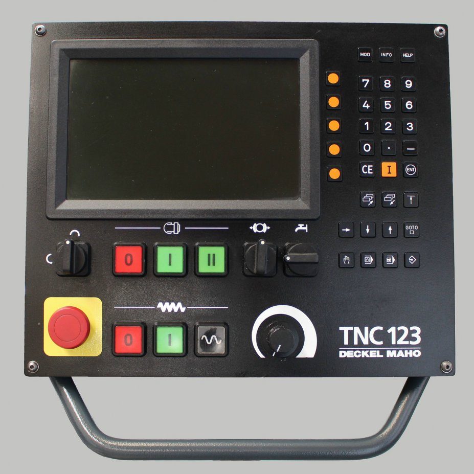 DECKEL FP1 2102-100 AKTIV-DIGITAL - von FPS generalüberholt - Bedienung manuell - Steuerung TNC 123