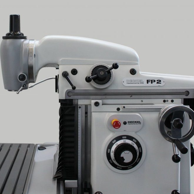 DECKEL FP2 2202 KONVENTIONELL STANDARD X-400MM - von FPS generalüberholt - Bedienung manuell