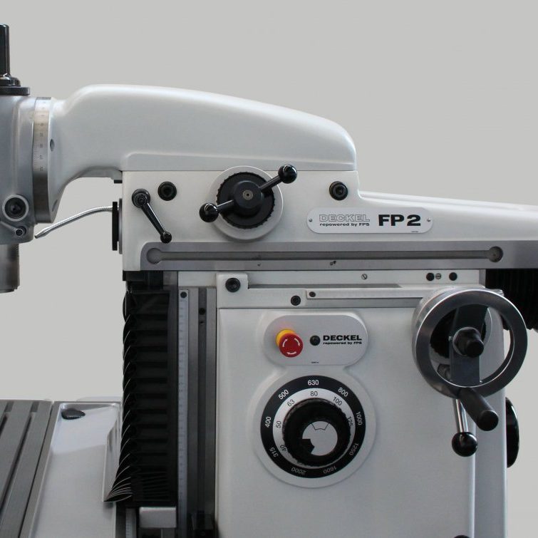 DECKEL FP2 2202 KONVENTIONELL STANDARD X-400MM - von FPS generalüberholt - Bedienung manuell