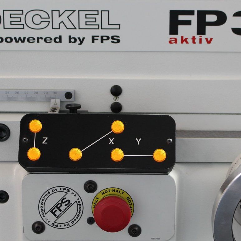 DECKEL FP3 2201-100 AKTIV-DIGITAL - von FPS generalüberholt - Bedienung manuell