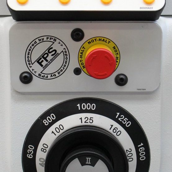 DECKEL FP3L 2302-100 AKTIV-DIGITAL SCHRÄGBETTMASCHINE X-800MM - von FPS generalüberholt - Bedienung manuell