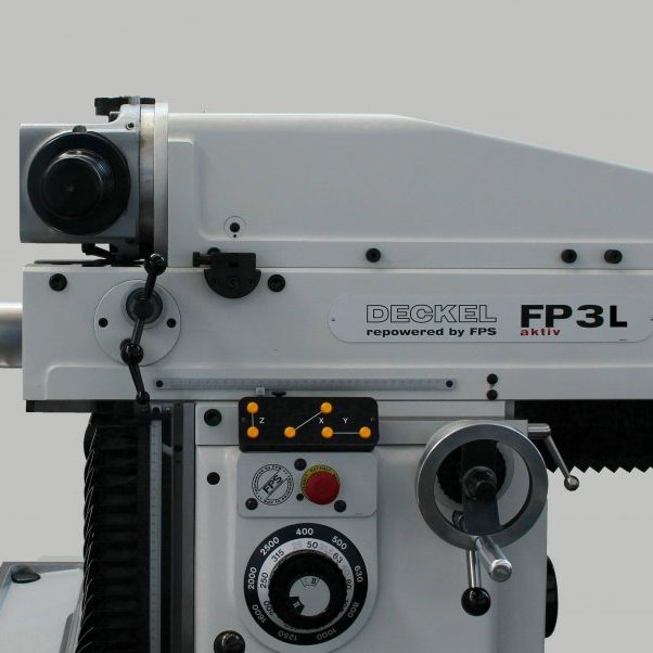 DECKEL FP3L 2302-100 AKTIV-DIGITAL SCHRÄGBETTMASCHINE X-800MM - von FPS generalüberholt - Bedienung manuell