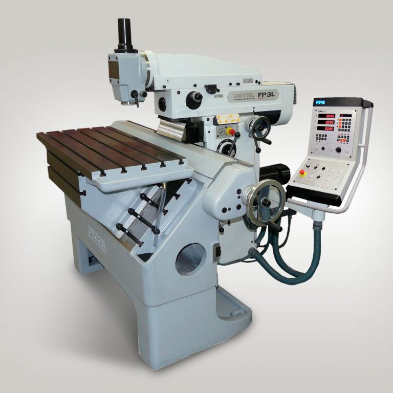 DECKEL FP3L 2302-100 AKTIV-DIGITAL SCHRÄGBETTMASCHINE X-800mm - Bedienung manuell