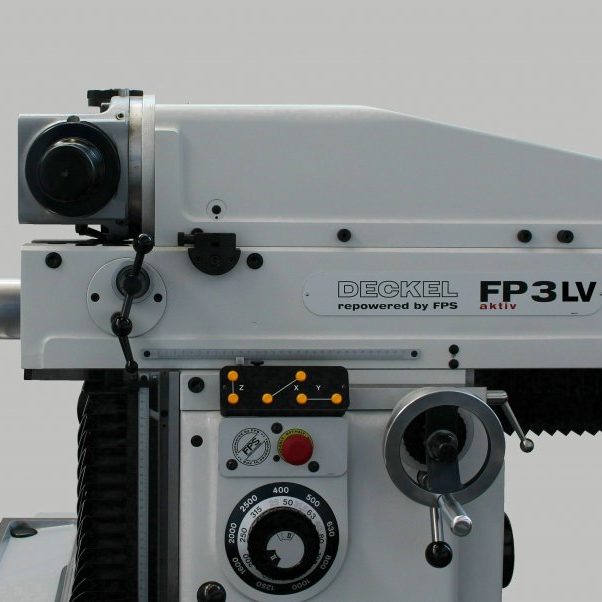 DECKEL FP3 LV 2309-100 AKTIV-DIGITAL SCHRÄGBETTMASCHINE X-1200MM WEG - von FPS generalüberholt - Bedienung manuell