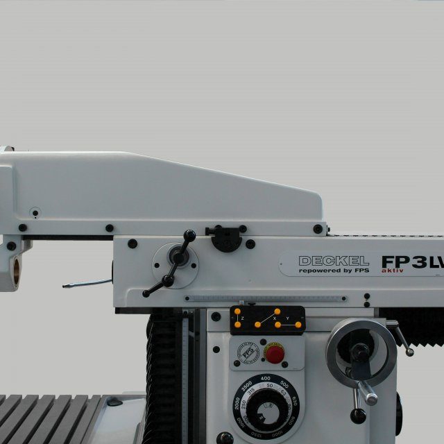 DECKEL FP3 LV 2309-100 AKTIV-DIGITAL SCHRÄGBETTMASCHINE X-1200MM WEG - von FPS generalüberholt - Bedienung manuell