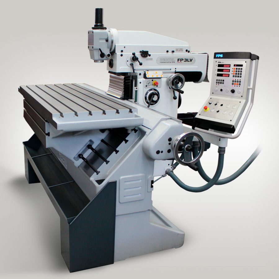 DECKEL FP3 LV 2309-100 AKTIV-DIGITAL SCHRÄGBETTMASCHINE X-1200mm Weg - Bedienung manuell