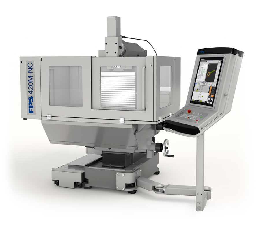 FPS 420M-NC Universal-Fräs- und Bohrmaschine mit CNC-Steuerung SIEMENS 840 D SL oder HEIDENHAIN TNC 620 FS