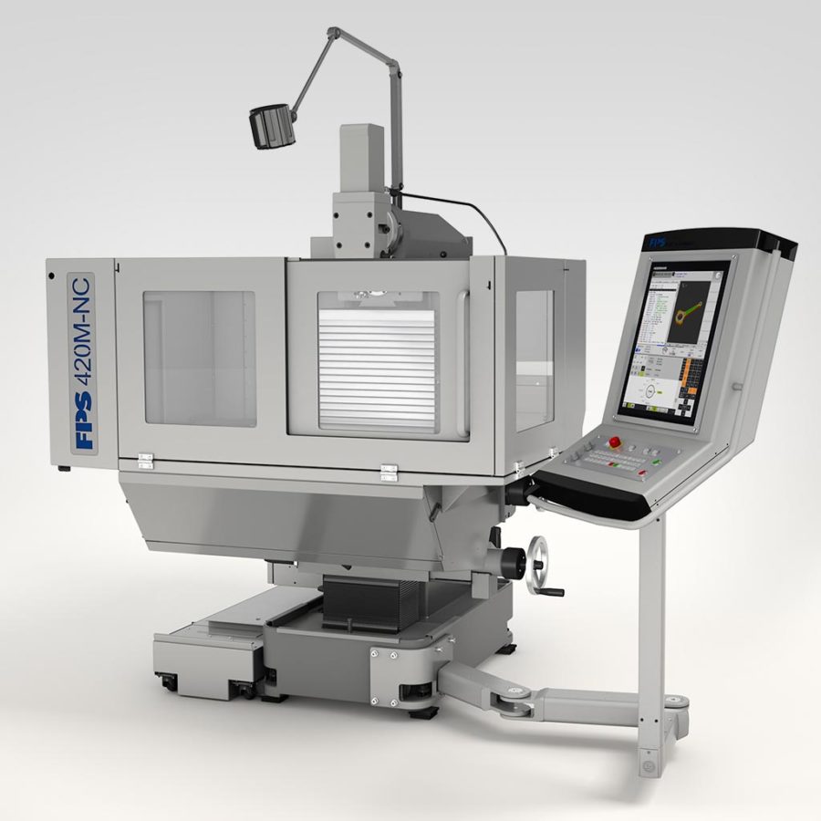 FPS 420M-NC Universal-Fräs- und Bohrmaschine mit CNC-Steuerung SIEMENS 840 D SL oder HEIDENHAIN TNC 620 FS