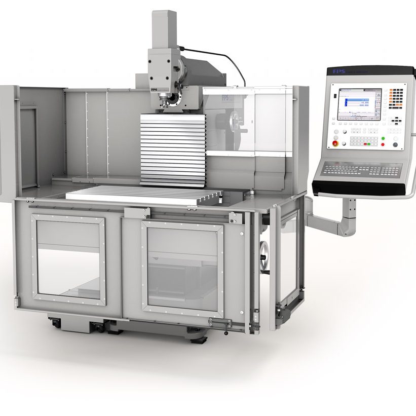 FPS 620M-plus Universal-Fräs- und Bohrmaschine mit Streckensteuerung HEIDENHAIN TNC 128