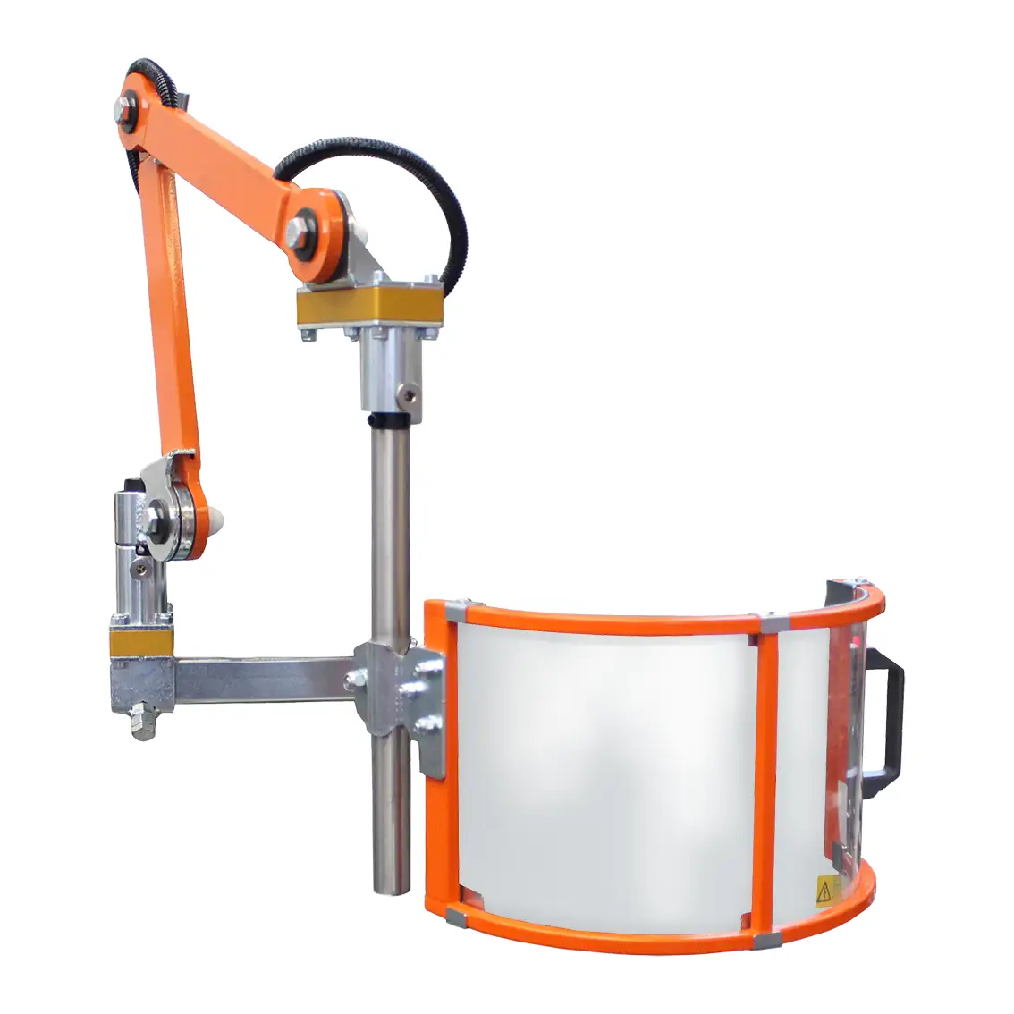 Spool Cutter Machine Guarding Electrically safeguarded milling cutter protection / Splash protection